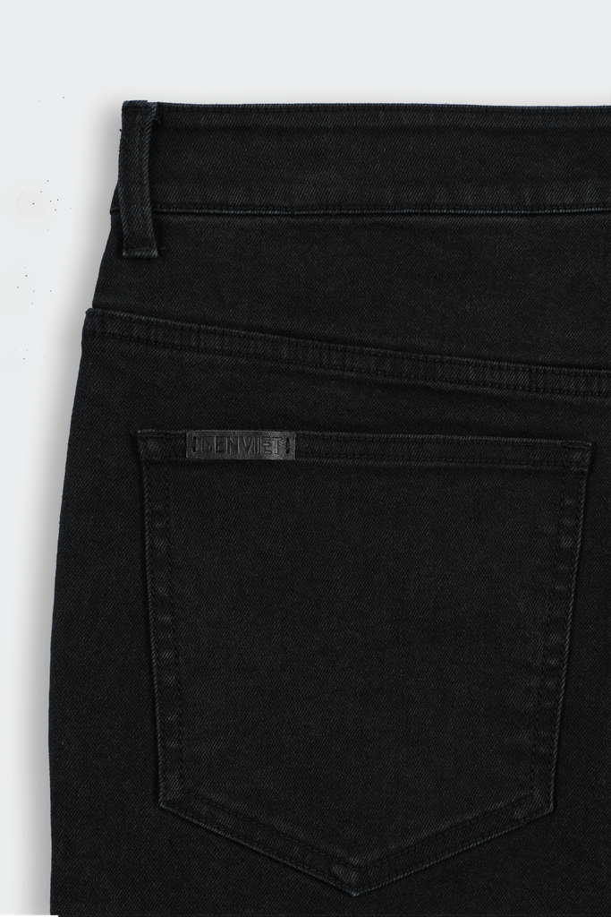 Quần Jean Nam Ống Đứng Premium Denim - Chuẩn Form, Lịch Lãm