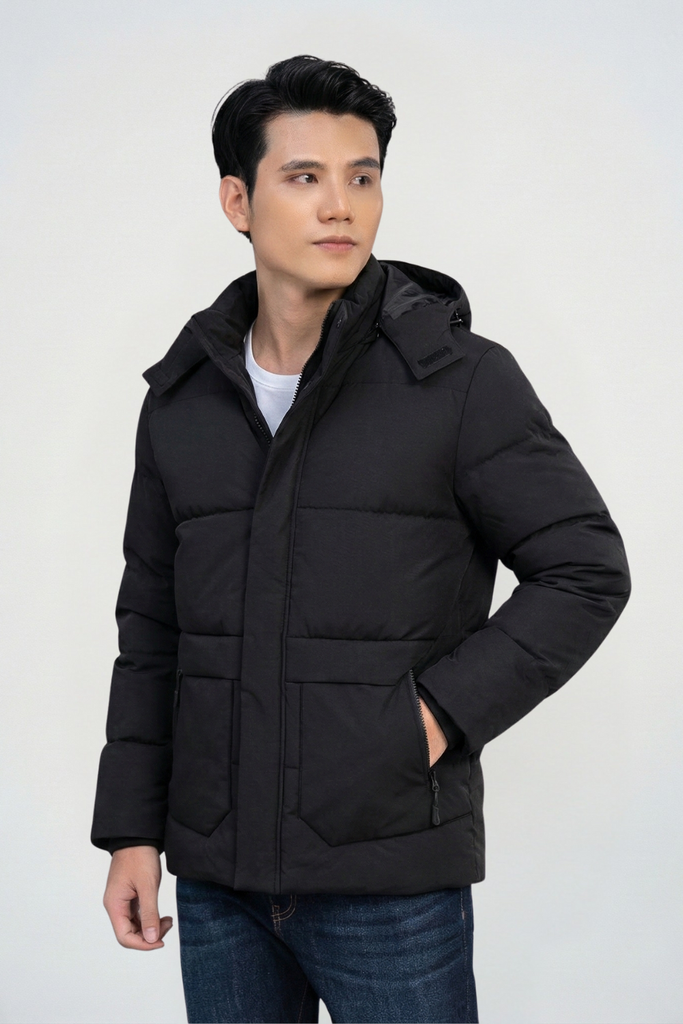 Áo Khoác Nam 3 Lớp Dáng Ngắn