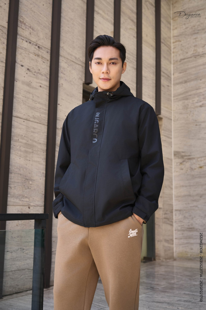 Áo Khoác Gió Nam 2 Lớp Có Mũ - Chất Liệu Cao Cấp Cản Gió, Chống Nước