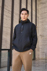 Áo Khoác Gió Nam 2 Lớp Có Mũ - Chất Liệu Cao Cấp Cản Gió, Chống Nước