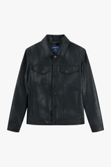 Áo Da Nam Cao Cấp - Khoác Da 2 Lớp