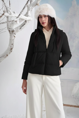 Áo Phao Nữ Chần Bông 3 Lớp - Giữ Ấm Tối Ưu