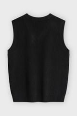 Áo Len Sát Nách Nam Cổ V Premium Fine-Knit - Chuẩn Form Lịch Lãm