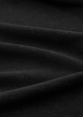 Áo Thun Nữ Dài Tay - Cổ Lệch Nhún Sườn Dáng Ôm