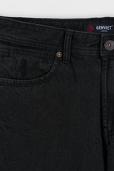 Quần Jean Nam Ống Rộng Cotton Denim Cao Cấp - Chuẩn Form Hack Dáng Thời Thượng