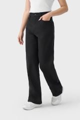 Quần Jeans Nữ Dài Ống Suông Vừa