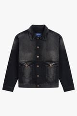 Áo Khoác Jean Bò Nam Form Suông