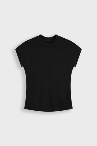 Áo Thun Nữ Tay Hến Slim-fit Thun Gân Cao Cấp - Tôn Dáng, Mềm Mát Tự Nhiên
