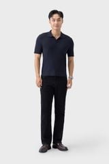 Áo Len Nam Cộc Tay Polo Knit - Slim-fit Trẻ Trung Lịch Lãm