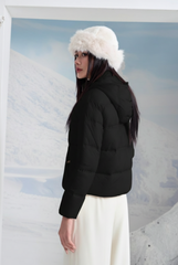 Áo Phao Nữ Chần Bông 3 Lớp - Giữ Ấm Tối Ưu