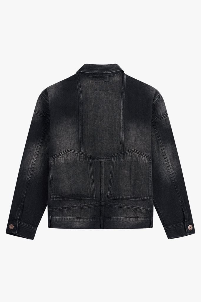 Áo Khoác Jean Bò Nam Form Suông