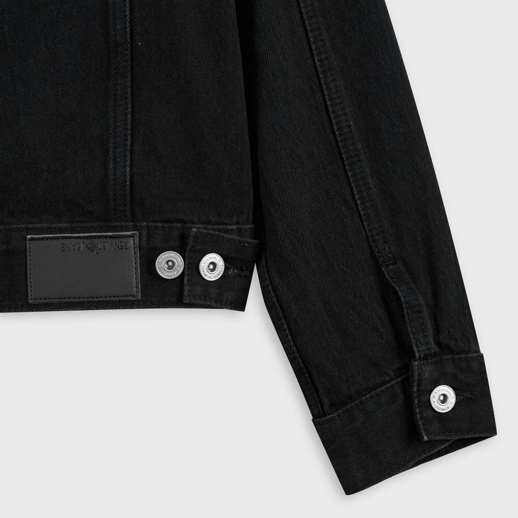 Áo Khoác Jean Nữ Ôm Vừa Cotton Denim Cao Cấp - Tôn Dáng Trẻ Trung Thời Thượng