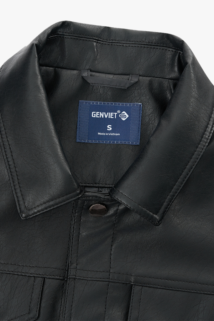 Áo Da Nam Cao Cấp - Khoác Da 2 Lớp