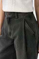 Quần Jeans Nữ Ống Cong Cá Tính