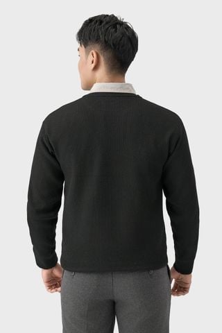 Áo Len Nam Lông Cừu – Cổ Tròn Trung Tính