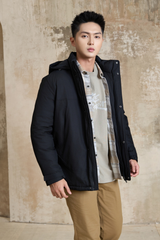 Áo Phao 3 Lớp Trần Bông Có Mũ - Ấm Áp, Cản Gió, Chất Liệu Cao Cấp