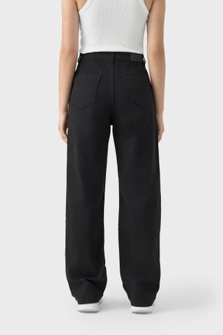 Quần Jeans Nữ Dài Ống Suông Vừa