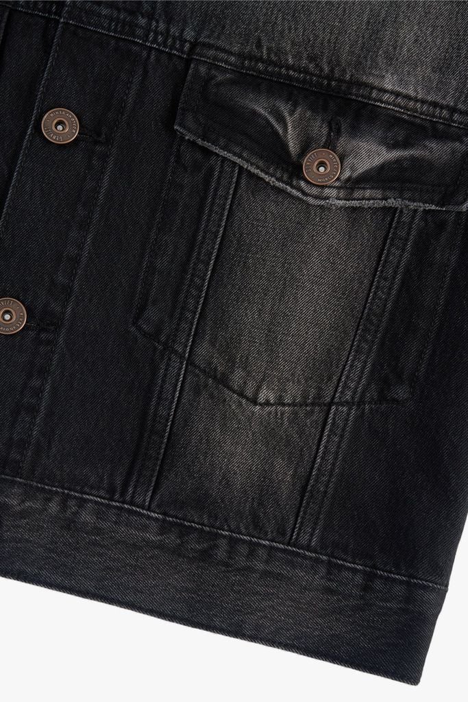 Áo Khoác Jean Bò Nam Form Suông