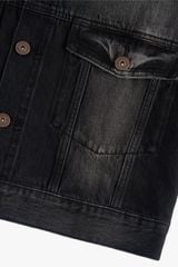 Áo Khoác Jean Bò Nam Form Suông