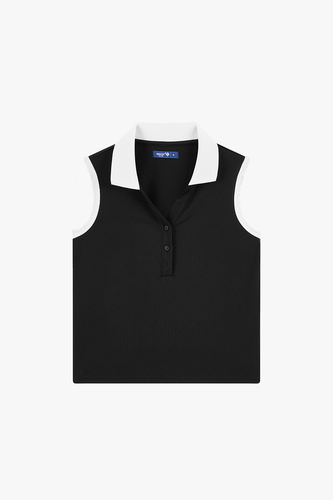 Áo Polo Nữ Sát Nách Cotton Poplin Cao Cấp - Thời Trang Hè Mềm Mát
