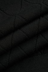 Áo Len Cộc Tay Nữ Ôm Vừa Dệt Quả Trám Len Cotton Cao Cấp - Tôn Dáng, Thanh Lịch Công Sở