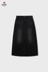 Chân Váy Jean - Juyp Jeans Nữ Dáng Suông