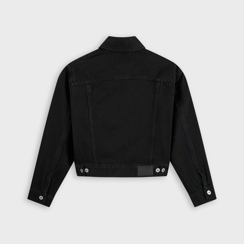 Áo Khoác Jean Nữ Ôm Vừa Cotton Denim Cao Cấp - Tôn Dáng Trẻ Trung Thời Thượng