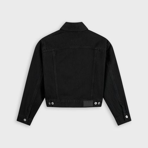 Áo Khoác Jean Nữ Ôm Vừa Cotton Denim Cao Cấp - Tôn Dáng Trẻ Trung Thời Thượng