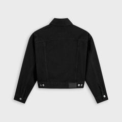Áo Khoác Jean Nữ Ôm Vừa Cotton Denim Cao Cấp - Tôn Dáng Trẻ Trung Thời Thượng
