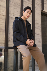 Áo Khoác Gió Nam 2 Lớp Có Mũ - Chất Liệu Cao Cấp Cản Gió, Chống Nước