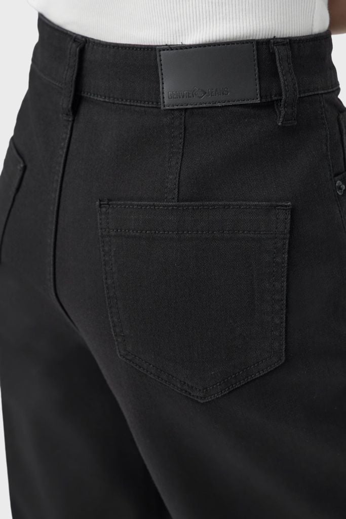 Quần Jeans Nữ Dài Ống Suông Vừa