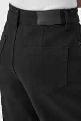 Quần Jeans Nữ Dài Ống Suông Vừa