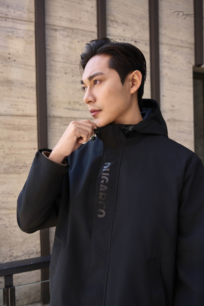 Áo Khoác Gió Nam 2 Lớp Có Mũ - Chất Liệu Cao Cấp Cản Gió, Chống Nước