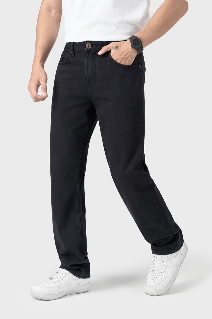 Quần Jeans Nam Ống Đứng Suông - Dễ Mặc, Thoải Mái Cả Ngày