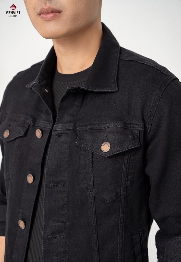 Áo Khoác Jeans 1 Lớp Nam