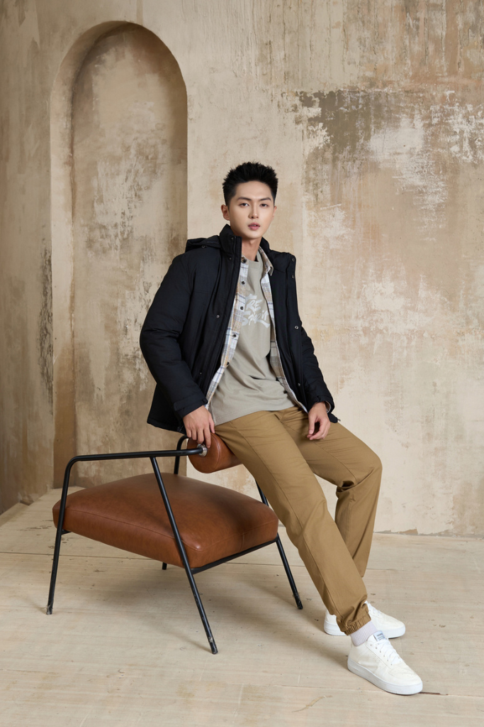 Áo Phao 3 Lớp Trần Bông Có Mũ - Ấm Áp, Cản Gió, Chất Liệu Cao Cấp