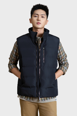 Áo Phao Gile 3 Lớp Chần Bông - Cổ Cao Cản Gió, Giữ Ấm Tốt