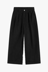 Quần Kaki Nữ Ống Suông Cotton Twill Cao Cấp - Tôn Dáng Thời Thượng