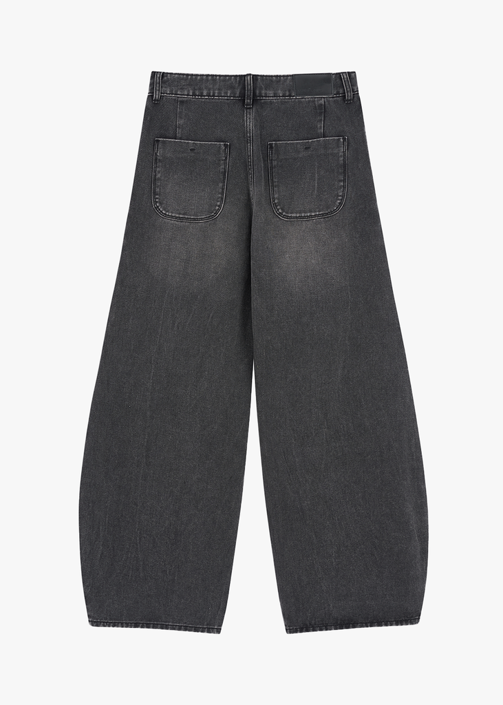 Quần Jeans Nữ Ống Thùng