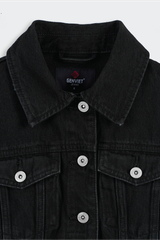 Áo Khoác Jean Nữ Ôm Vừa Cotton Denim Cao Cấp - Tôn Dáng Trẻ Trung Thời Thượng