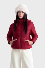 Áo Phao Nữ Chần Bông 3 Lớp - Giữ Ấm Tối Ưu