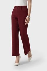 Quần Kaki Dài Nữ Phom Suông - Phong Cách Trẻ Trung, Thanh Lịch