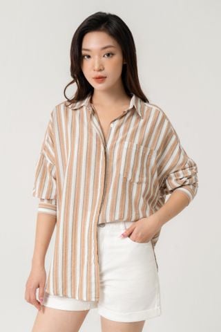 Áo Sơ Mi Dài Tay Nữ