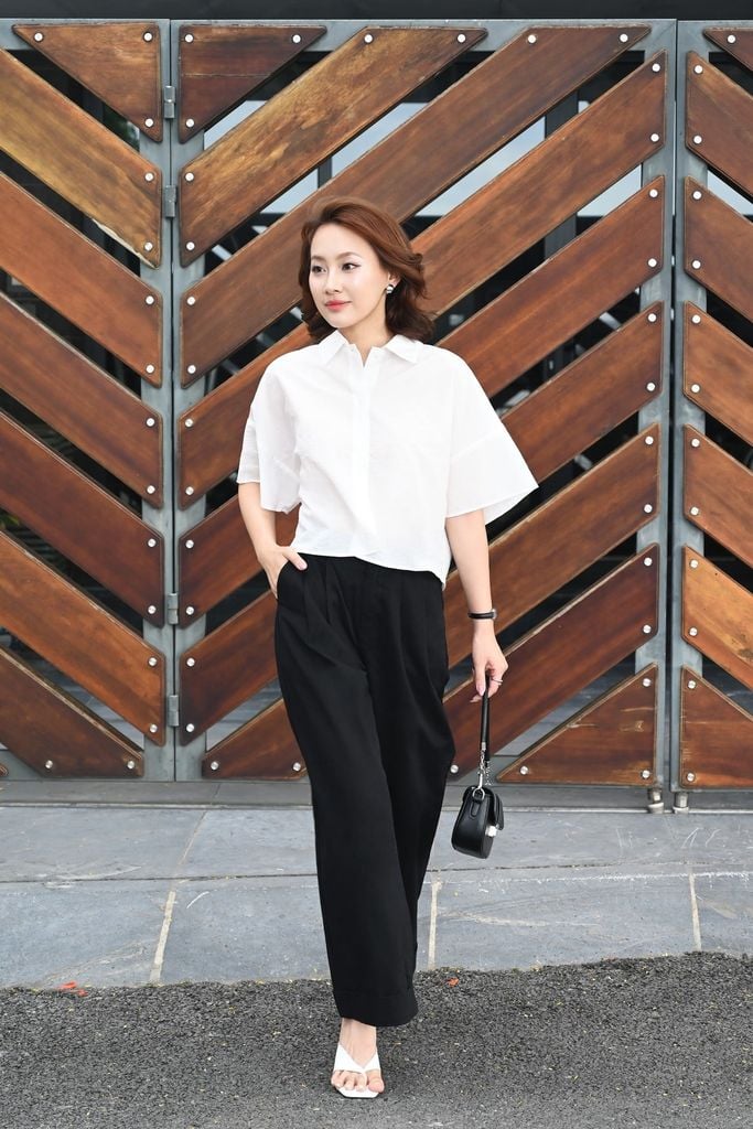 Quần Kaki Nữ Ống Suông Cotton Twill Cao Cấp - Tôn Dáng Thời Thượng