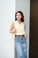 Áo Polo Nữ Sát Nách Cotton Poplin Cao Cấp - Thời Trang Hè Mềm Mát
