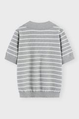 Áo Len Cộc Tay Nữ Cổ Polo Len Dệt Cotton Mềm Mát Cao Cấp - Trẻ Trung, Chuẩn Form Thanh Lịch