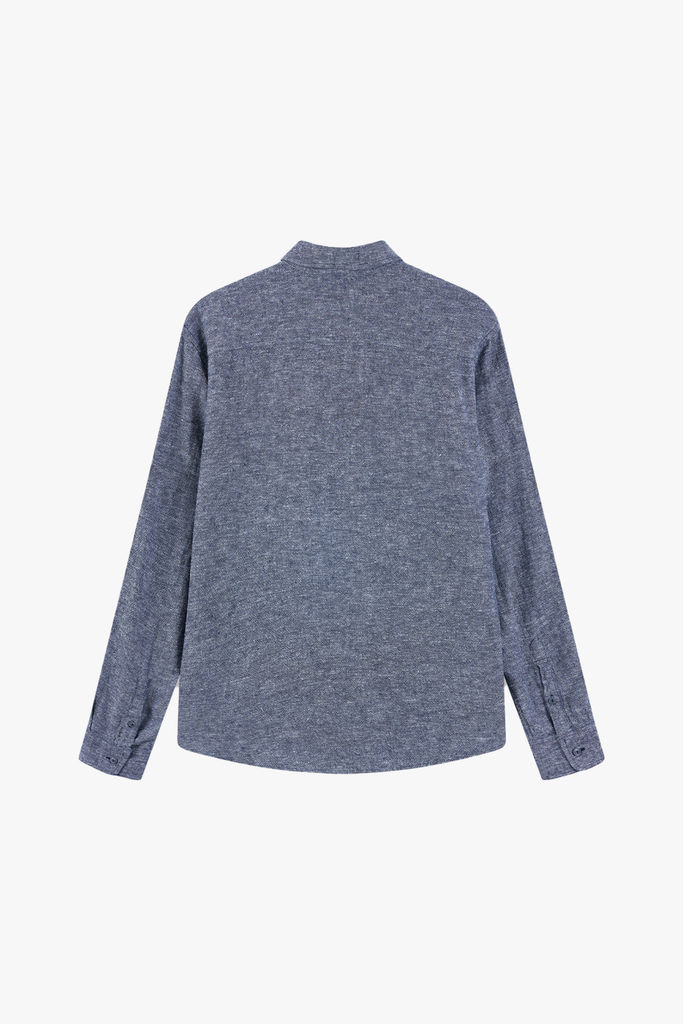 Áo Sơ Mi Nam Cotton Pha Linen Cao Cấp - Thiết Kế Thanh Lịch, Chuẩn Form