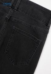 Quần Jeans Nữ Suông Vảy