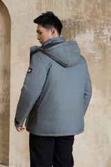 Áo Phao 3 Lớp Trần Bông Có Mũ - Ấm Áp, Cản Gió, Chất Liệu Cao Cấp