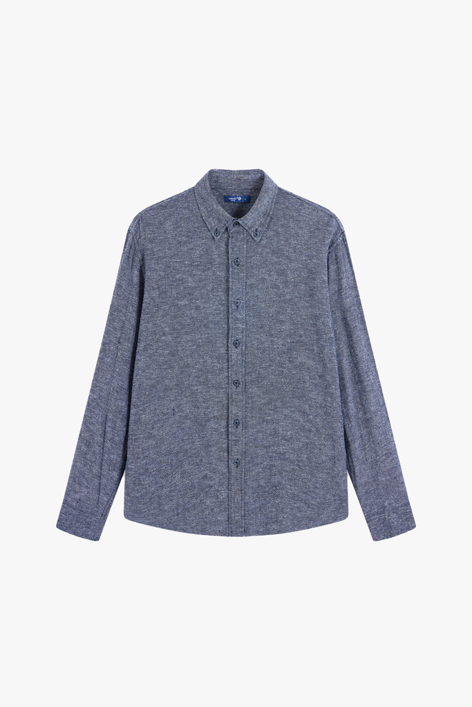 Áo Sơ Mi Nam Cotton Pha Linen Cao Cấp - Thiết Kế Thanh Lịch, Chuẩn Form